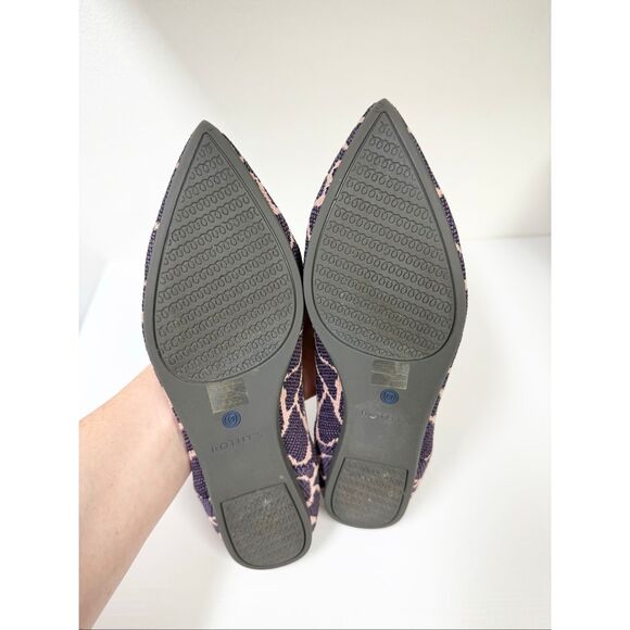 Rothy's Violet Giraffe Point Flats 8.5 Animal Print - Picture 6 of 6